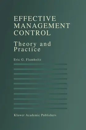 Flamholtz | Effective Management Control | Buch | 978-1-4612-8586-1 | www.sack.de