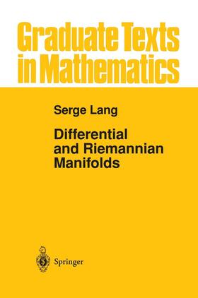Lang |  Differential and Riemannian Manifolds | Buch |  Sack Fachmedien