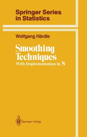 Härdle |  Smoothing Techniques | Buch |  Sack Fachmedien