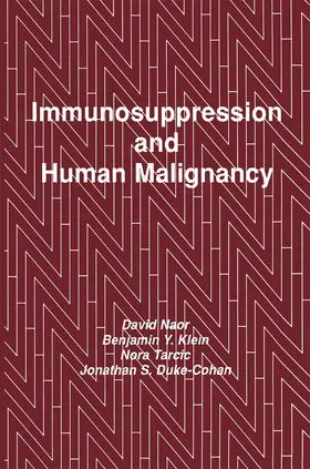 Naor / Klein / Tarcic |  Immunosuppression and Human Malignancy | Buch |  Sack Fachmedien