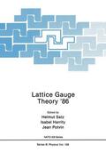 Satz / Potvin / Harrity |  Lattice Gauge Theory ¿86 | Buch |  Sack Fachmedien