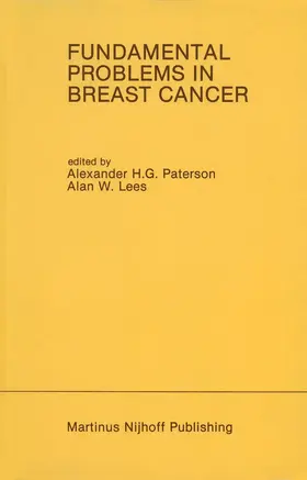 Lees / Paterson |  Fundamental Problems in Breast Cancer | Buch |  Sack Fachmedien