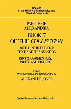 Jones |  Pappus of Alexandria Book 7 of the Collection | Buch |  Sack Fachmedien