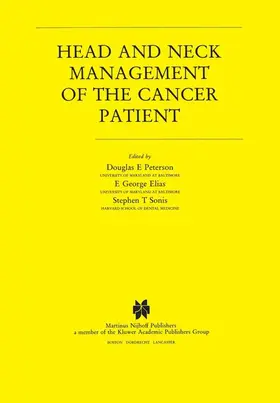 Peterson / Elias / Sonis |  Head and Neck Management of the Cancer Patient | Buch |  Sack Fachmedien