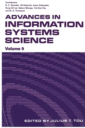 Tou | Advances in Information Systems Science | Buch | 978-1-4612-9449-8 | www.sack.de