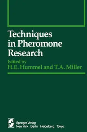 Miller / Hummel |  Techniques in Pheromone Research | Buch |  Sack Fachmedien