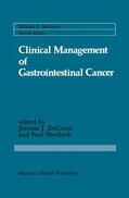 Sherlock / DeCosse |  Clinical Management of Gastrointestinal Cancer | Buch |  Sack Fachmedien