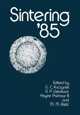 Palmour |  Sintering'85 | Buch |  Sack Fachmedien