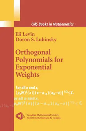 Levin / Lubinsky |  Orthogonal Polynomials for Exponential Weights | eBook | Sack Fachmedien