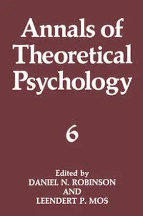 Robinson / Mos |  Annals of Theoretical Psychology | eBook | Sack Fachmedien