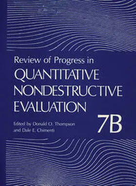 Thompson / Chimenti | Review of Progress in Quantitative Nondestructive Evaluation | E-Book | www.sack.de