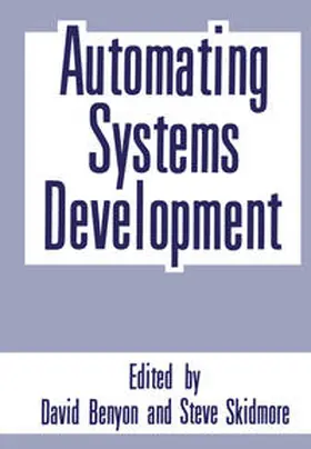 Benyon / Skidmore | Automating Systems Development | E-Book | www.sack.de