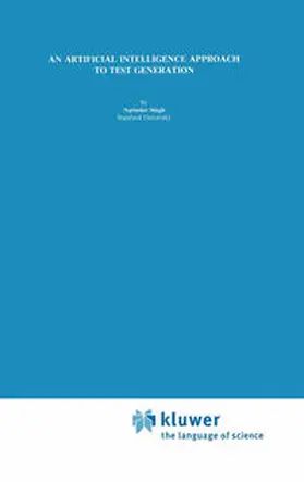 Singh |  An Artificial Intelligence Approach to Test Generation | eBook | Sack Fachmedien