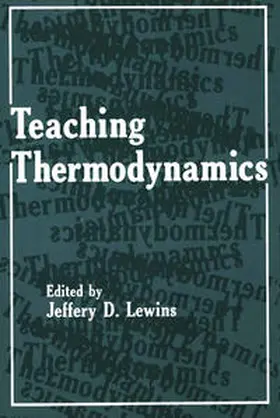 Lewins | Teaching Thermodynamics | E-Book | www.sack.de
