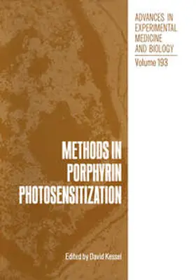 Kessel |  Methods in Porphyrin Photosensitization | eBook | Sack Fachmedien