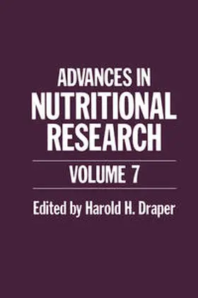 Draper |  Advances in Nutritional Research | eBook | Sack Fachmedien