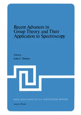 Donini | Recent Advances in Group Theory and Their Application to Spectroscopy | E-Book | www.sack.de
