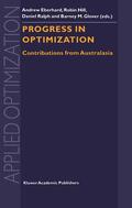 Eberhard / Glover / Hill |  Progress in Optimization | Buch |  Sack Fachmedien