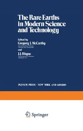 Rhyne / McCarthy |  The Rare Earths in Modern Science and Technology | Buch |  Sack Fachmedien