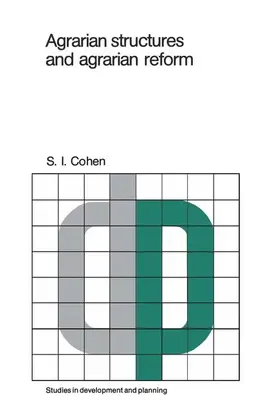 Cohen |  Agrarian structures and agrarian reform | Buch |  Sack Fachmedien
