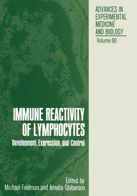 Feldman |  Immune Reactivity of Lymphocytes | Buch |  Sack Fachmedien