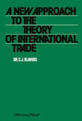 Rijnvos | A new approach to the theory of international trade | E-Book | www.sack.de