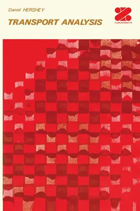 Hershey |  Transport Analysis | Buch |  Sack Fachmedien