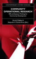 Ochoa-Arias / Midgley |  Community Operational Research | Buch |  Sack Fachmedien