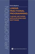 Bajalinov |  Linear-Fractional Programming Theory, Methods, Applications and Software | Buch |  Sack Fachmedien