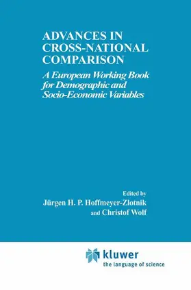 Wolf / Hoffmeyer-Zlotnik |  Advances in Cross-National Comparison | Buch |  Sack Fachmedien