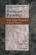 Sloan / Carr |  Poverty and Psychology | Buch |  Sack Fachmedien