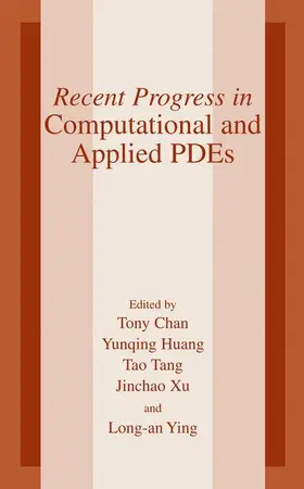 Chan |  Recent Progress in Computational and Applied PDES | Buch |  Sack Fachmedien