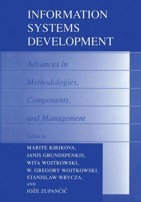 Kirikova / Grundspenkis / Zupancic | Information Systems Development | Buch | 978-1-4613-4950-1 | sack.de