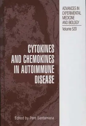 Santamaria / Hackett |  Cytokines and Chemokines in Autoimmune Disease | Buch |  Sack Fachmedien