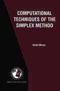 Maros |  Computational Techniques of the Simplex Method | Buch |  Sack Fachmedien
