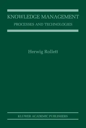 Rollett |  Knowledge Management | Buch |  Sack Fachmedien