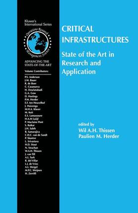 Herder / Thissen | Critical Infrastructures State of the Art in Research and Application | Buch | 978-1-4613-5105-4 | sack.de