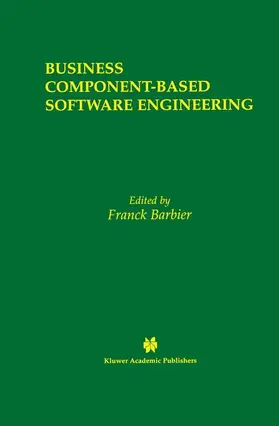 Barbier |  Business Component-Based Software Engineering | Buch |  Sack Fachmedien
