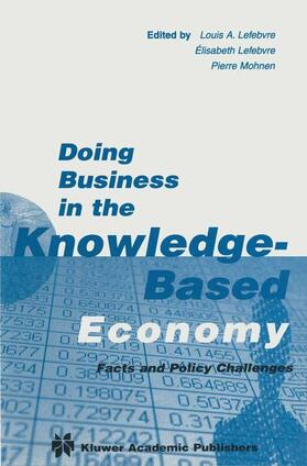 Lefebvre / Mohnen |  Doing Business in the Knowledge-Based Economy | Buch |  Sack Fachmedien