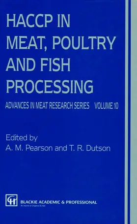 Dutson / Pearson |  HACCP in Meat, Poultry, and Fish Processing | Buch |  Sack Fachmedien