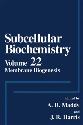 Maddy / Harris |  Membrane Biogenesis | Buch |  Sack Fachmedien