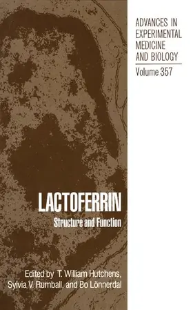 Hutchens / Lönnerdal / Rumball |  Lactoferrin | Buch |  Sack Fachmedien
