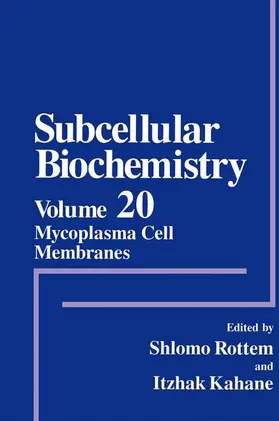 Rottem / Kahane |  Mycoplasma Cell Membranes | Buch |  Sack Fachmedien