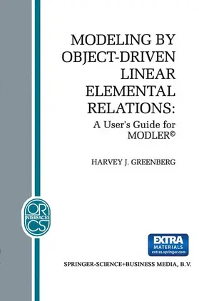 Greenberg |  Modeling by Object-Driven Linear Elemental Relations | Buch |  Sack Fachmedien