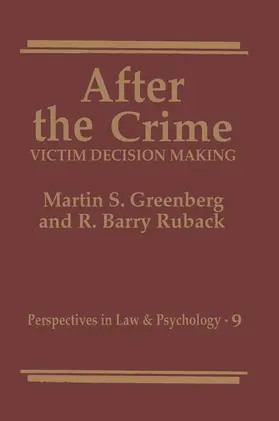 Ruback / Greenberg |  After the Crime | Buch |  Sack Fachmedien