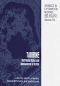 Lombardini / Azuma / Schaffer |  Taurine | Buch |  Sack Fachmedien