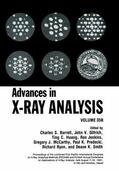 Barrett / Gilfrich / Huang |  Advances in X-Ray Analysis | Buch |  Sack Fachmedien