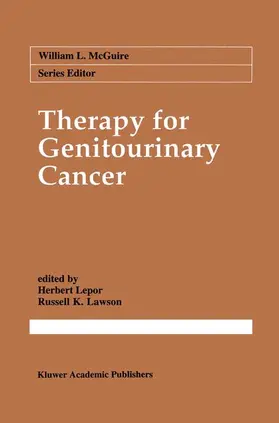 Lepor / Lawson |  Therapy for Genitourinary Cancer | Buch |  Sack Fachmedien