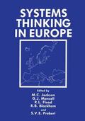 Blackham / Flood / Probert |  Systems Thinking in Europe | Buch |  Sack Fachmedien