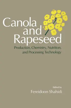 Shahidi |  Canola and Rapeseed | Buch |  Sack Fachmedien